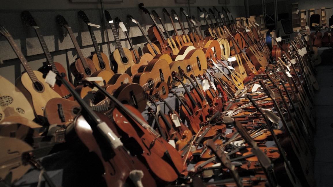 آلات موسيقية جمعتها منظمة صندوق الموسيقى ببلجيكا - مجتمع