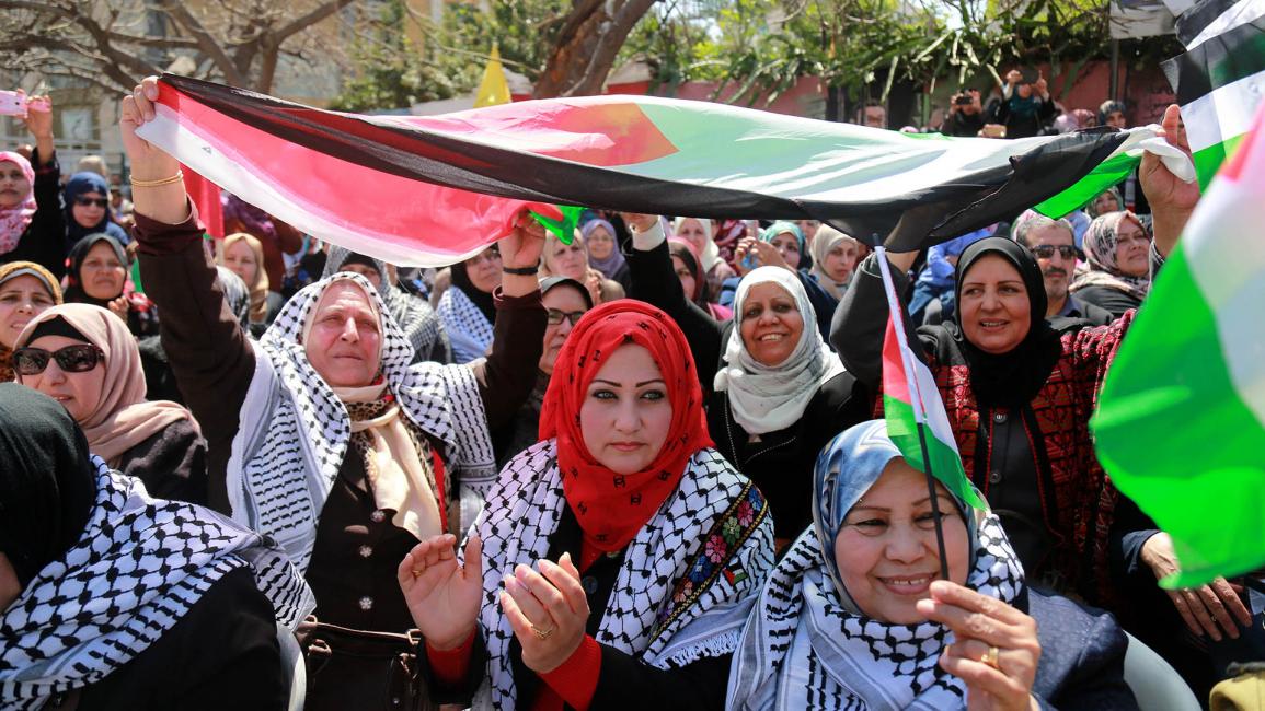 نساء فلسطين يحيين يوم المرأة بالتأكيد على الثوابت