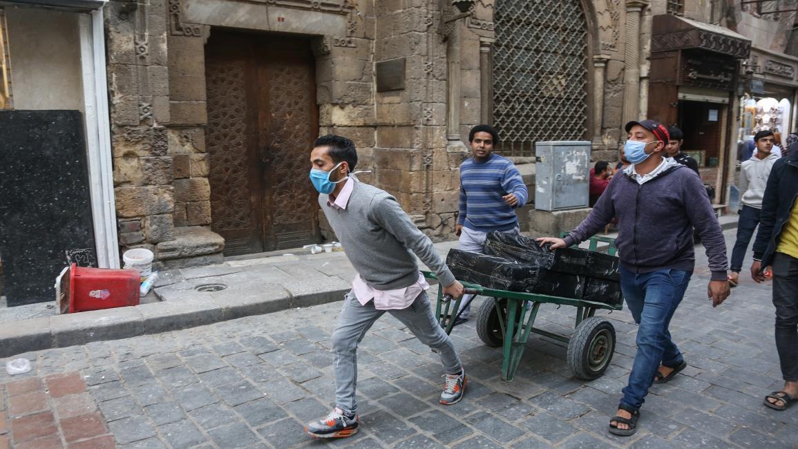 مصريون وكورونا في القاهرة - مصر - مجتمع