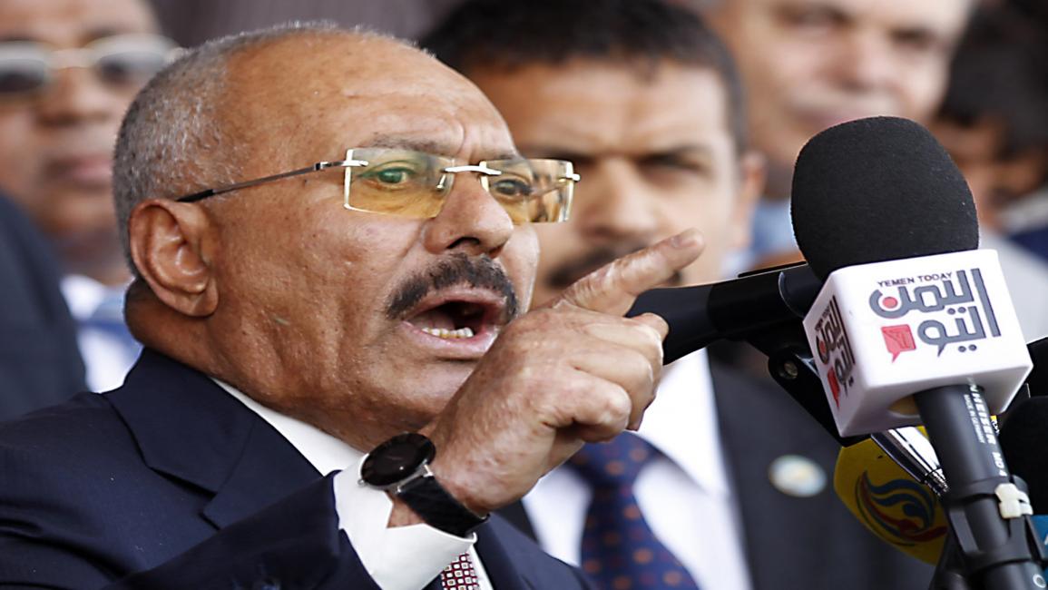 اليمن/سياسة/علي عبدالله صالح/(محمد هويس/فرانس برس)