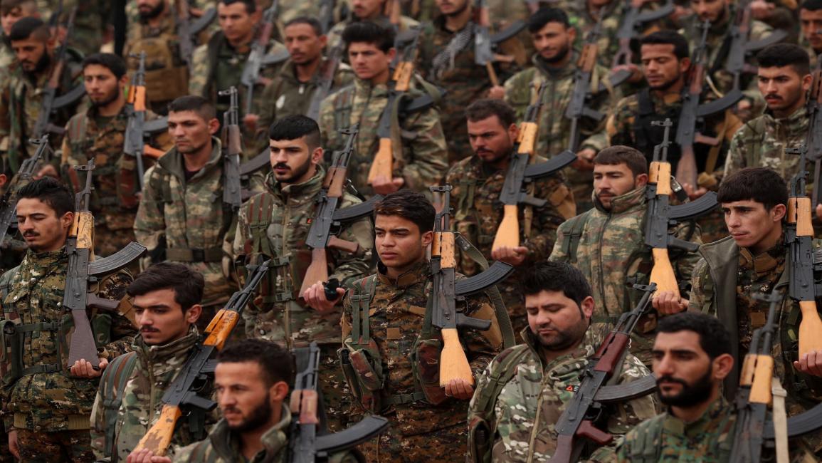 مقاتلون أكراد في سورية