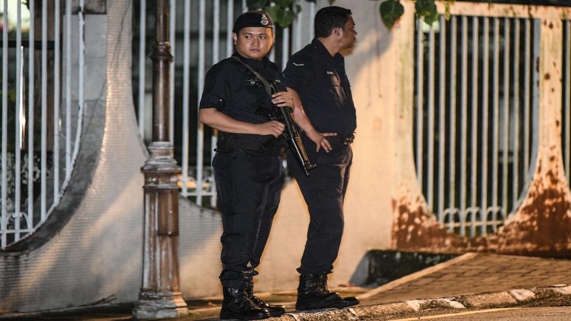الشرطة الماليزية (مهد رصفان/فرانس برس)