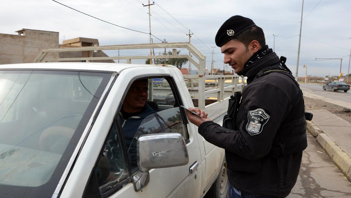 الشرطة العراقية مطالبة بتأمين الطرق (أحمد موفق/فرانس برس)