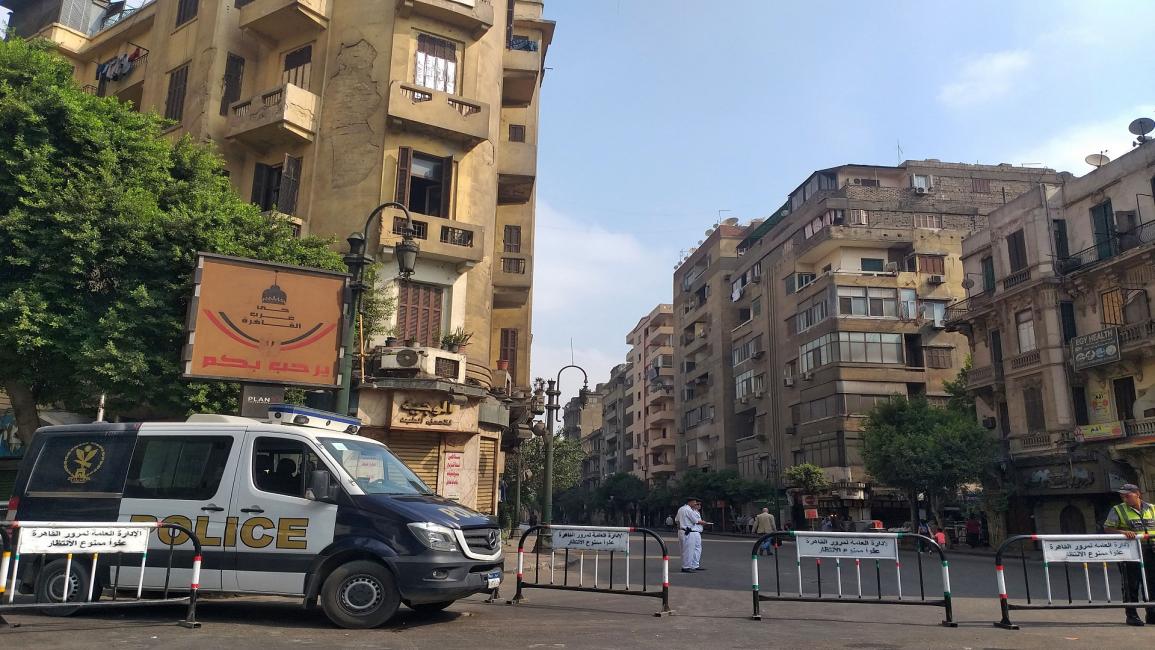 إغلاق الشوارع المؤدية إلى ميدان التحرير (خالد دسوقي/فرانس برس)