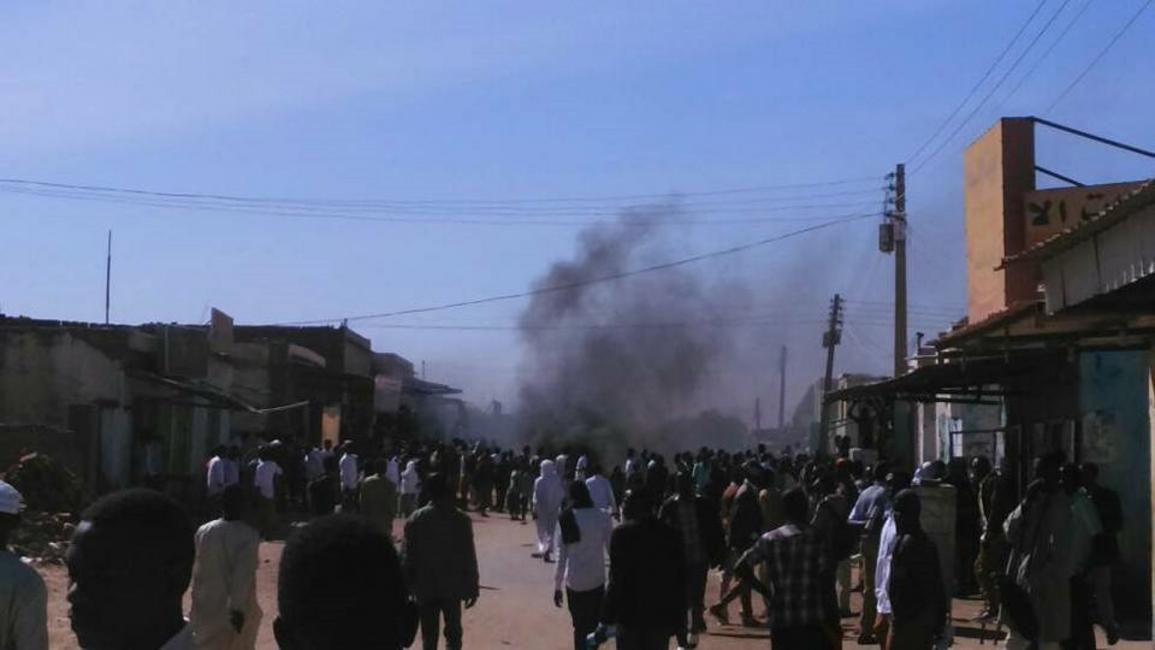 الاحتجاجات ضد الغلاء في شرق السودان(فيسبوك)
