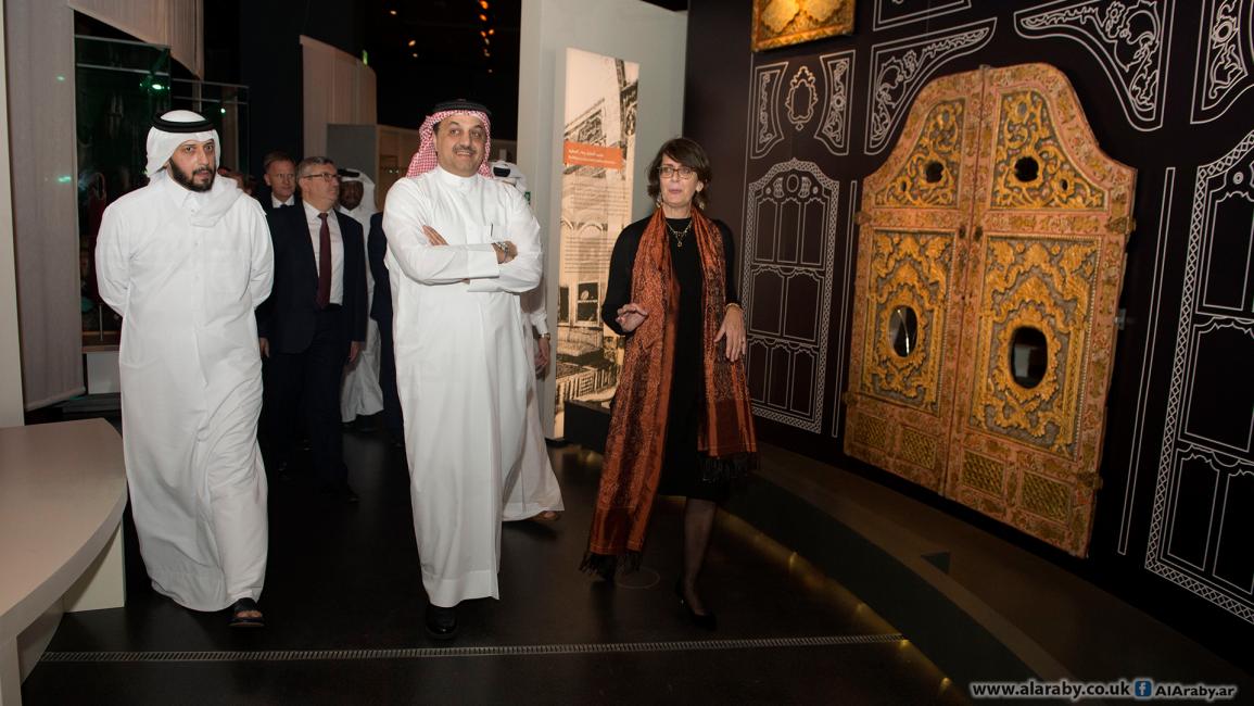 افتتاح معرض "سوريا سلاما" في الدوحة (العربي الجديد)
