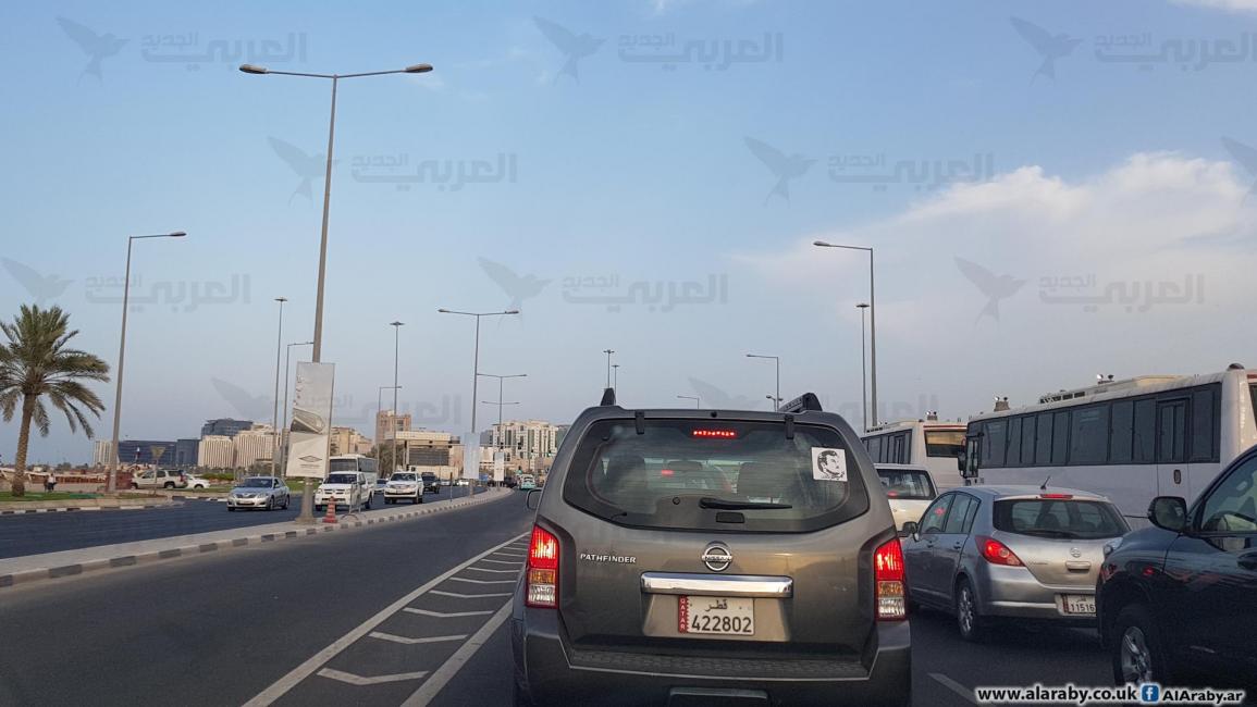 حركة المرور في الدوحة (معتصم الناصر)