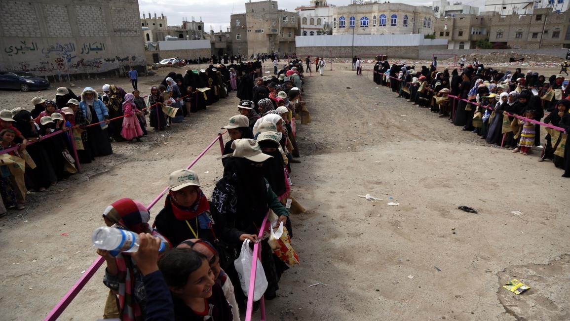 عشرات الآلاف في اليمن يعتمدون على المساعدات (محمد حمود/Getty)