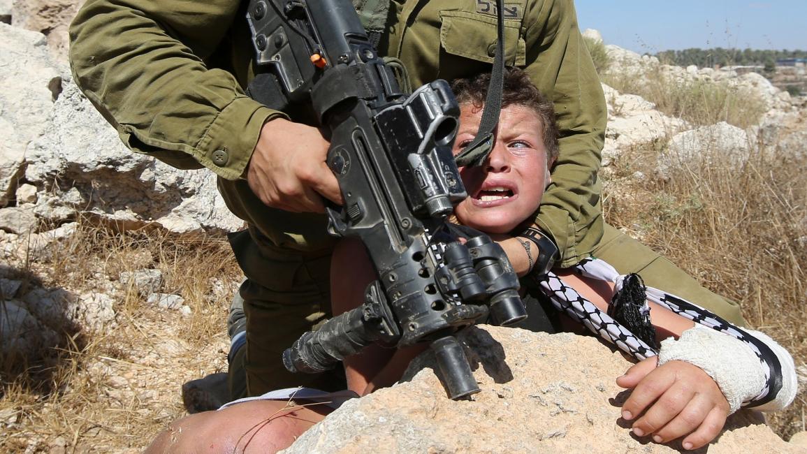 اعتقال أطفال فلسطين (GETTY)