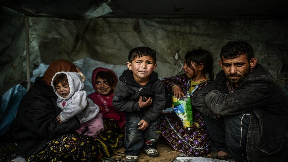 عائلات محاصرة في "حويجة كاطع" بوضع مأساوي 