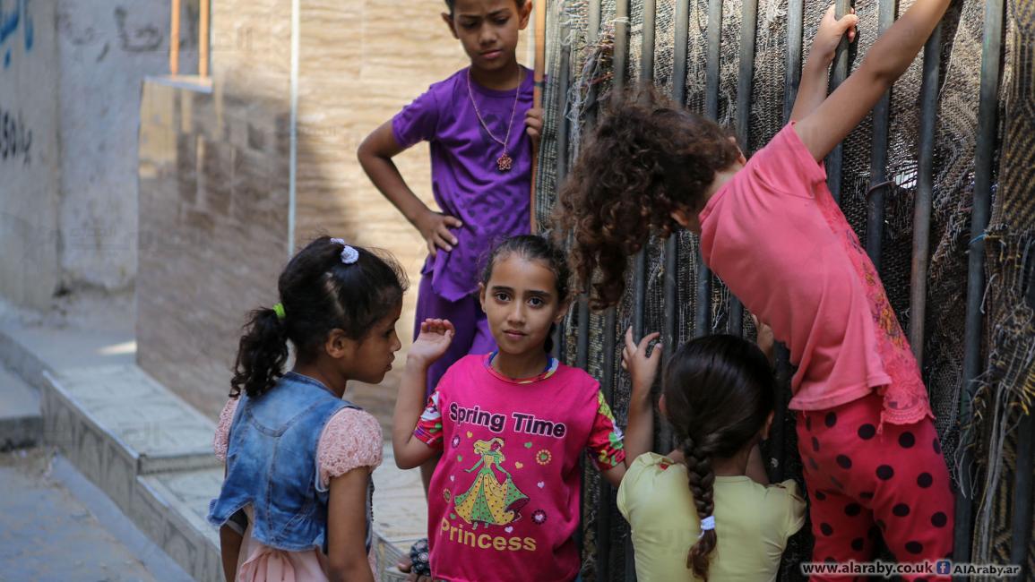 أطفال فلسطينيون في غزة في فلسطين 1 - مجتمع