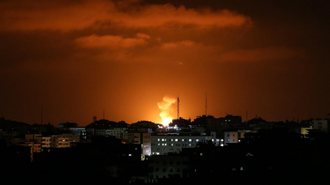 غزة/قصف إسرائيلي/Getty