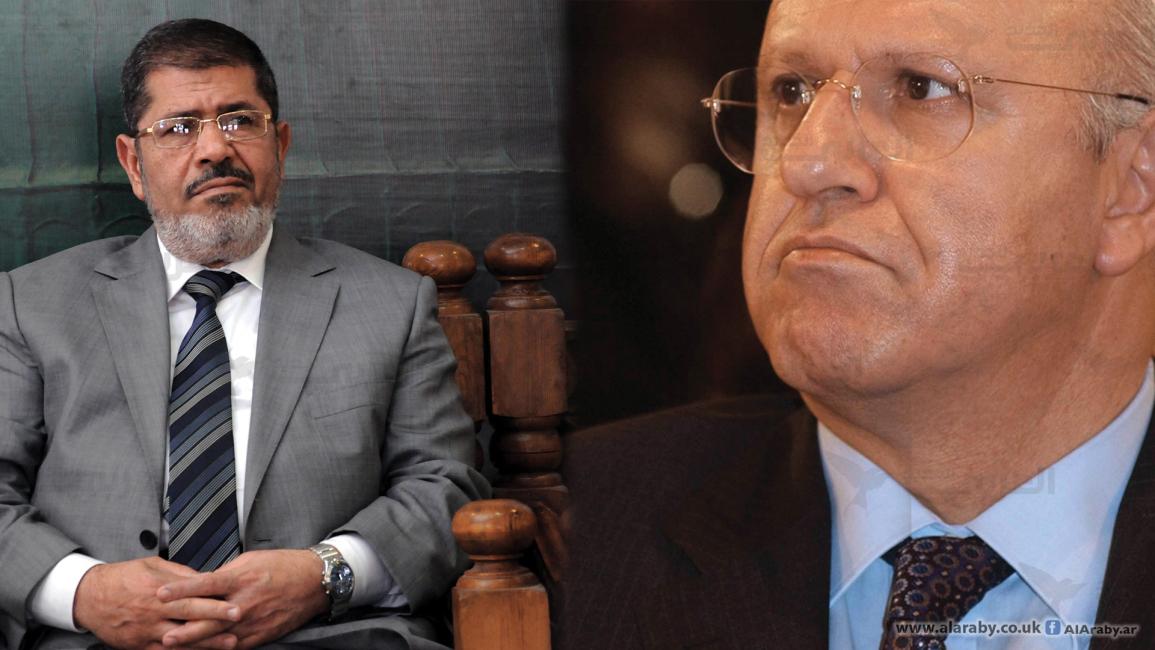 محمد مرسي وميشال سماحة