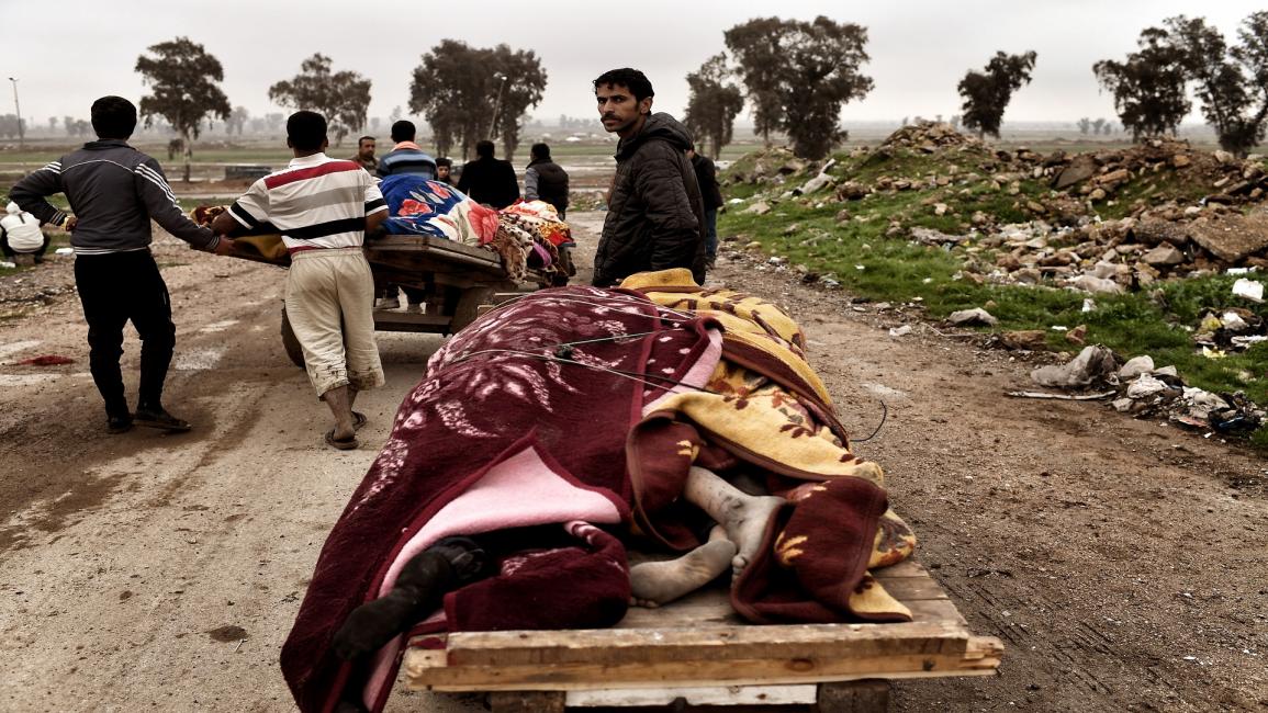العراق/قتلى مدنيون في الموصل/سياسة/أريس ميسنيس/فرانس برس