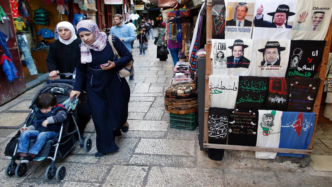 تأثر البيع بحملة المقاطعة في القدس (أحمد غرابلي/فرانس برس)