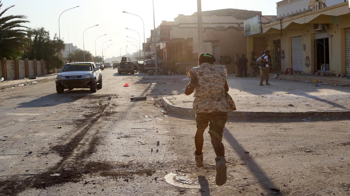 ليبيا/ القوات الرئاسية/ سياسية (محمود توركية/ فرانس برس)