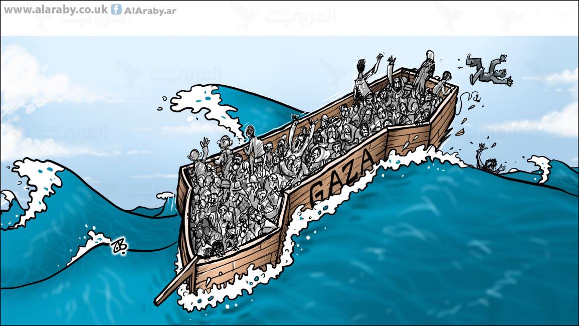 كاريكاتير غزة