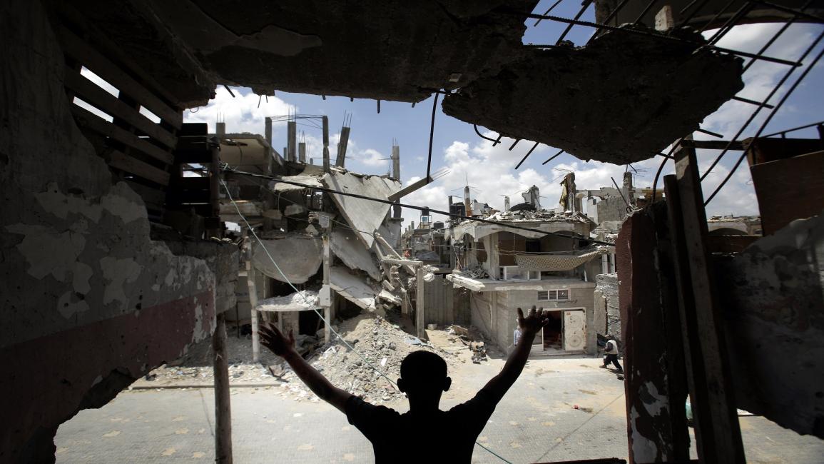 فلسطين- مجتمع- الدمار في غزة- 12-4-2016
