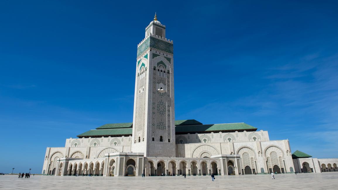 مسجد الحسن الثاني في الدار البيضاء (GETTY)