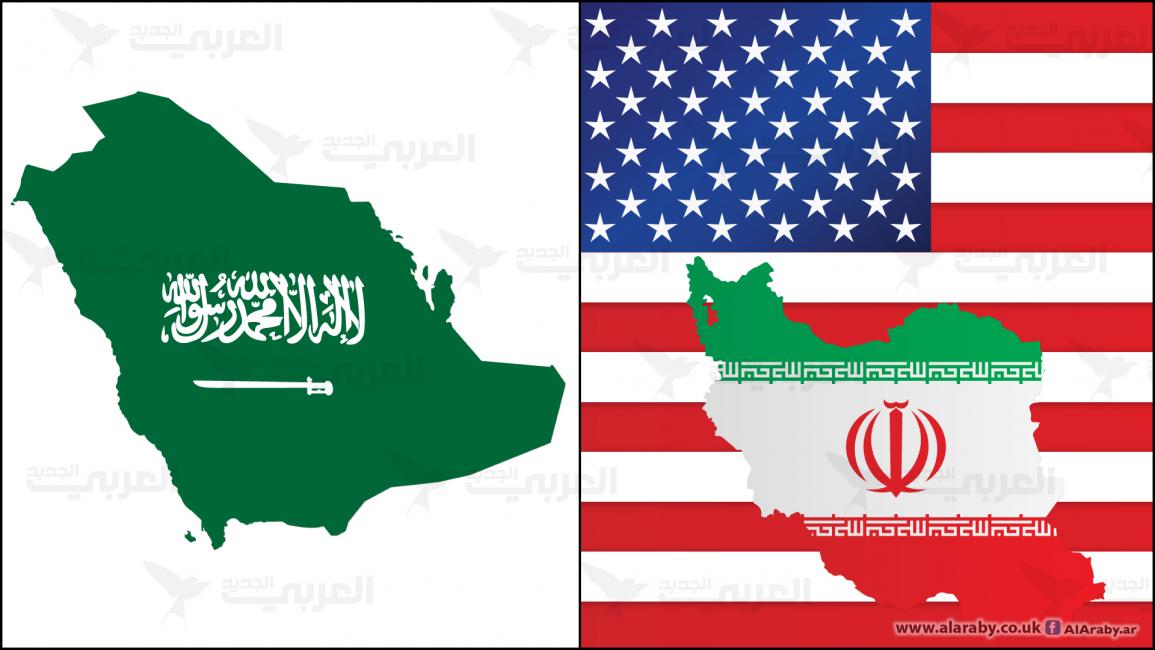 أعلام إيران والسعودية وأميركا - مقالات