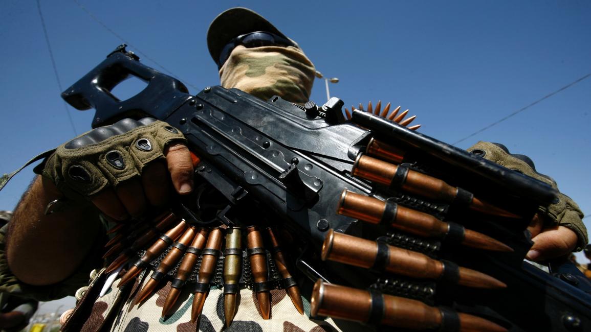 ميليشيات مسلحة في بغداد(حيدر حمداني/فرانس برس)