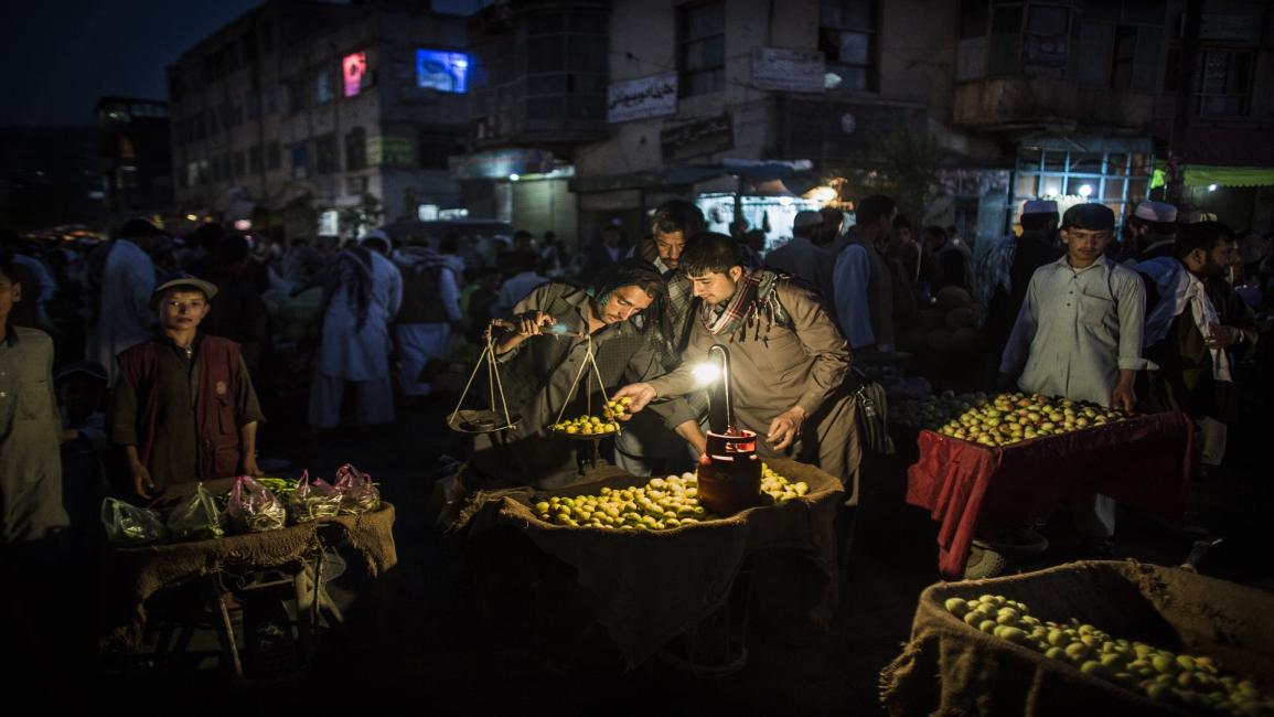 انقطاع الكهرباء في كابول (جوناثان ساروك/Getty)
