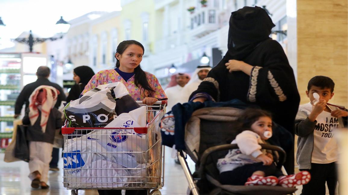 الأسرة في قطر(فاليري شريفولين/Getty)