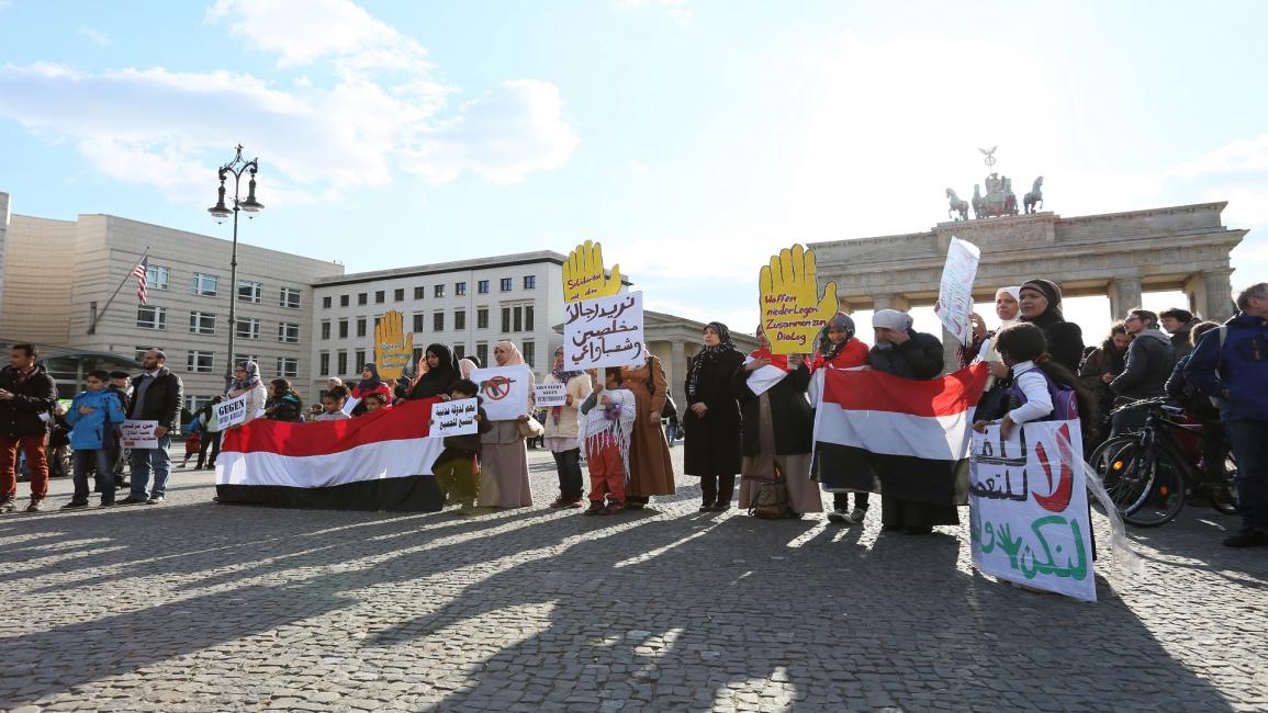 ألمانيا/اليمن/نشطاء يمنيون في برلين/مادلين لينز/Getty