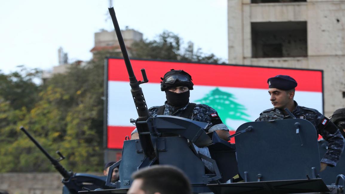قوات الأمن اللبناني (فرانس برس)