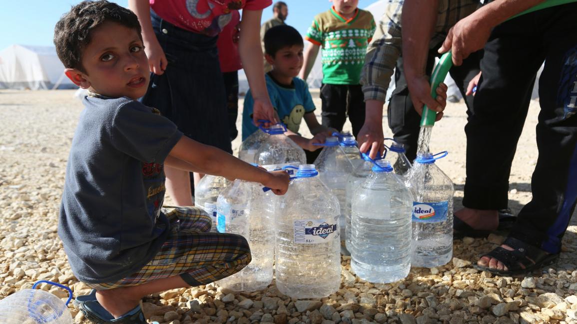 طفل سوري في مخيم للنازحين بشمال سورية - مجتمع