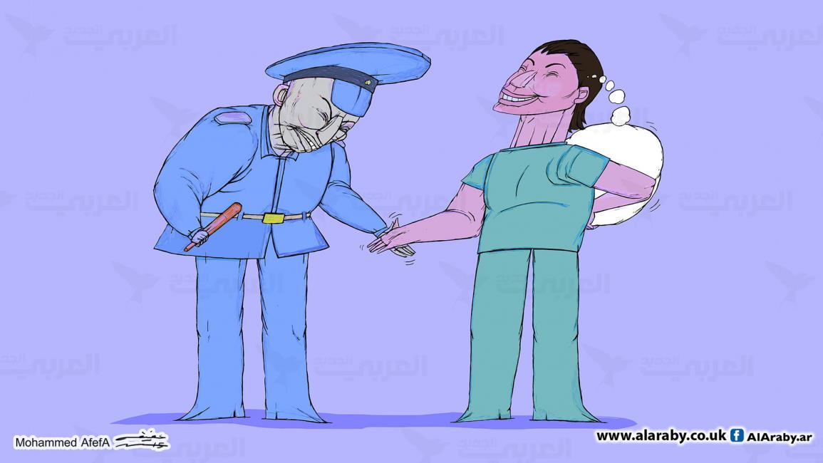 كاريكاتير البوليس / ابو عفيفة