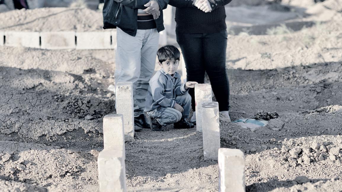مقابر جماعية في سورية والعراق