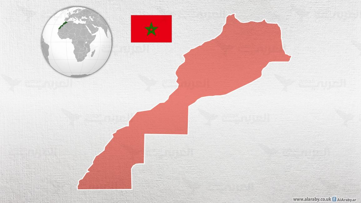 خريطة المغرب 