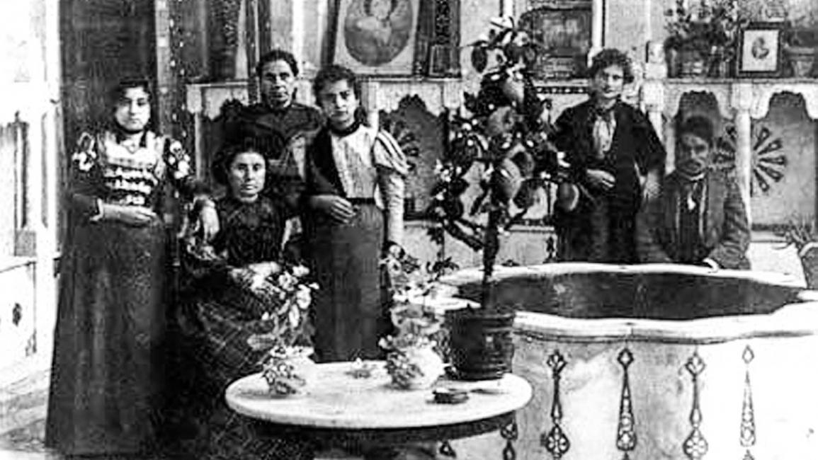 زفاف لعائلة يهودية حلبية عام (1914)
