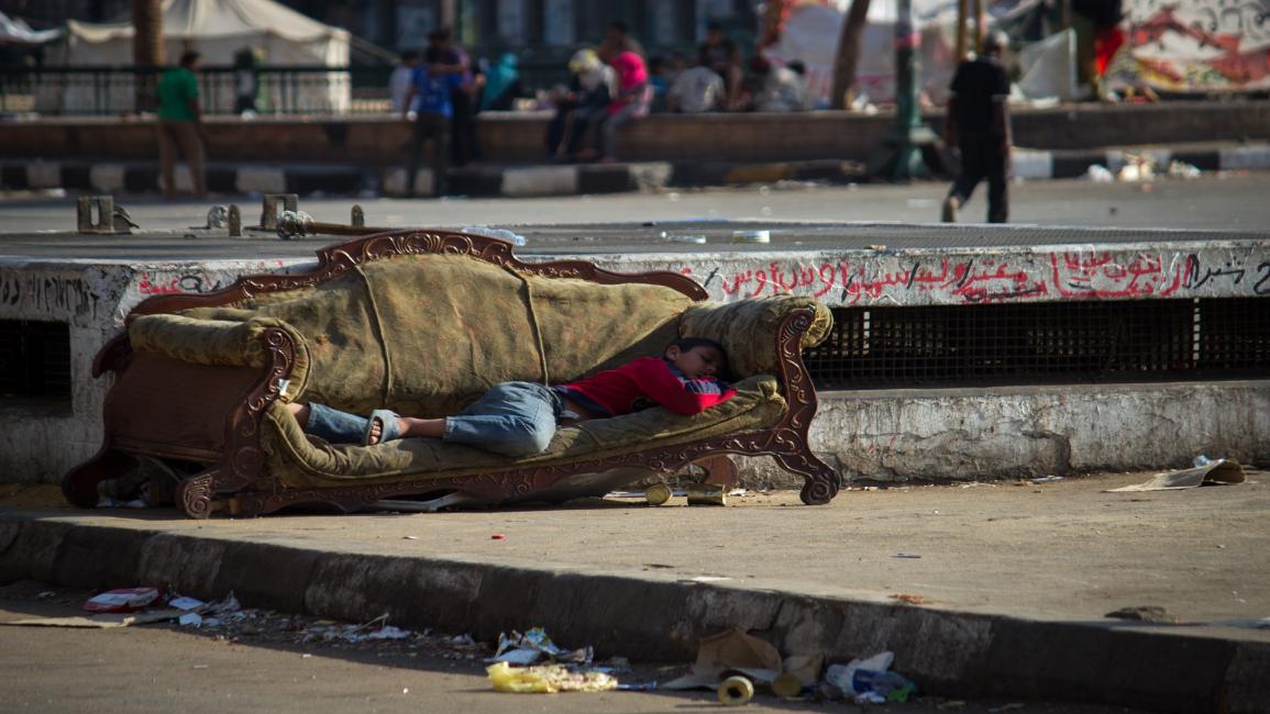 آلاف الأطفال بلا مأوى في مصر (إيستر ميرمان GETTY)