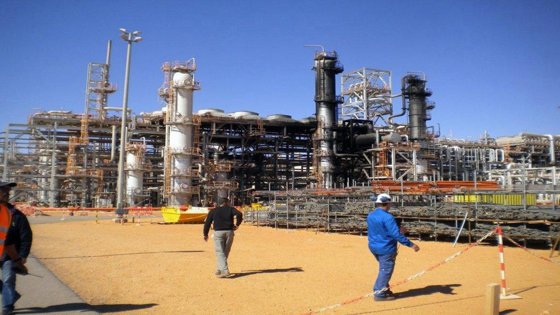 أحد حقول الغاز الطبيعي في الجزائر