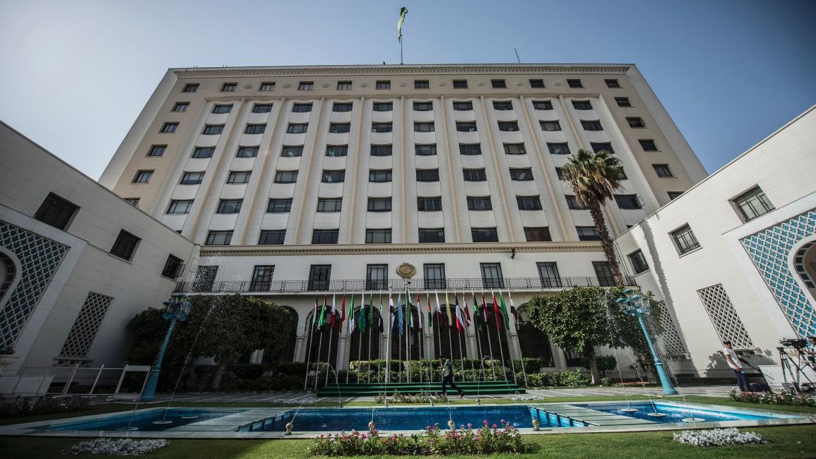 مقر جامعة الدول العربية في القاهرة (خالد دسوقي/فرانس برس)