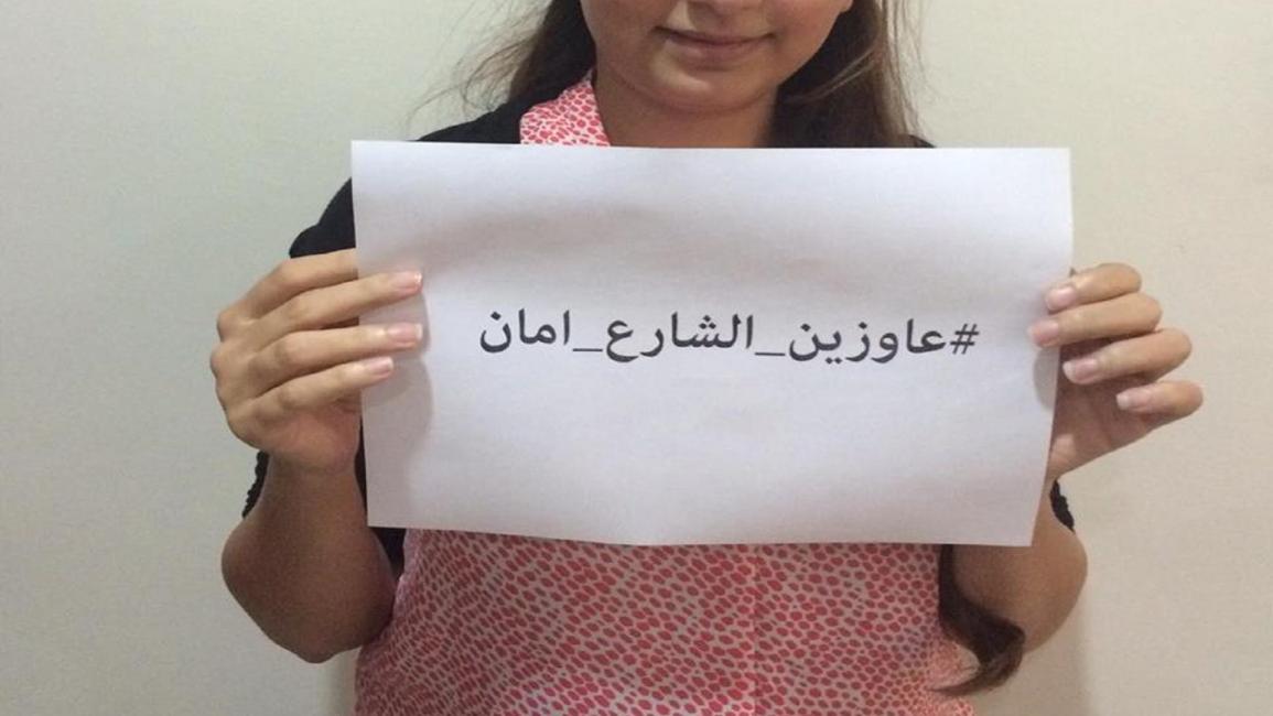 حملة "عاوزين الشارع آمان" ضد التحرش في مصر (فيسبوك)