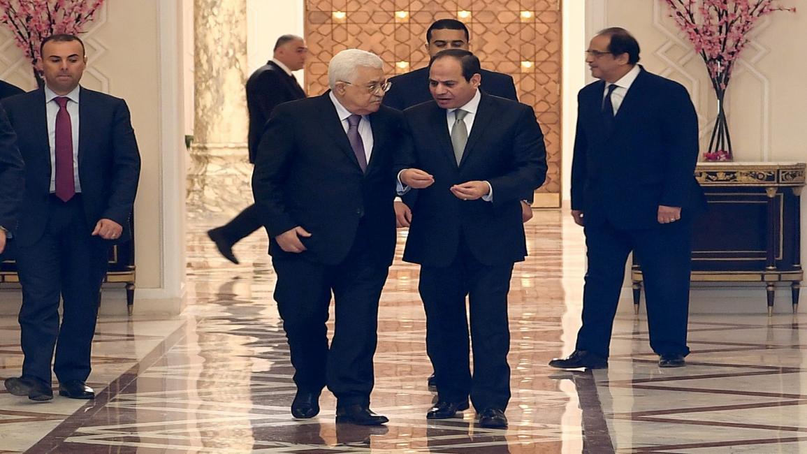 مصر/سياسة/السيسي وعباس/(Getty)