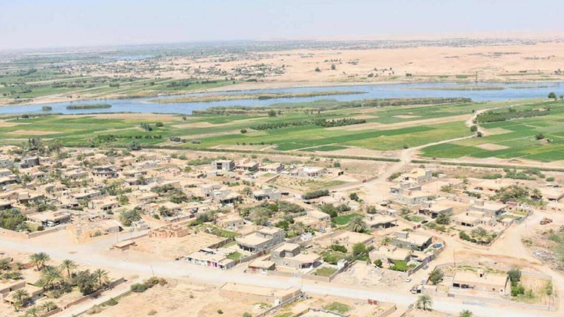 نهر الفرات في منطقة الحدود العراقية السورية (فيسبوك)