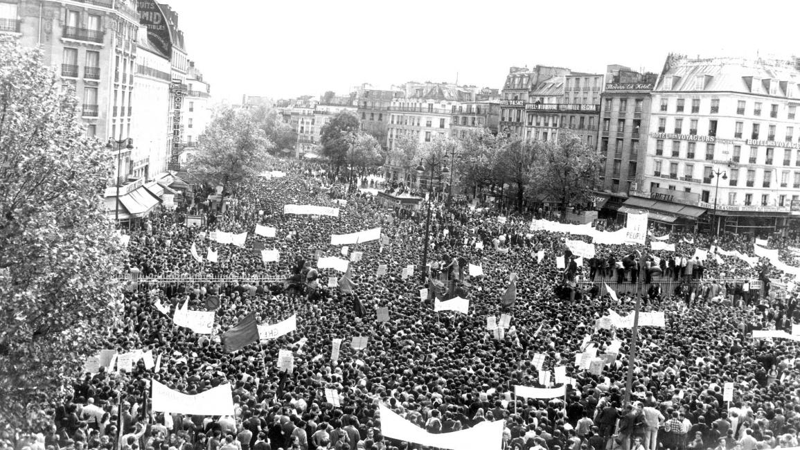 مظاهرات طلاب فرنسا عام ١٩٦٨