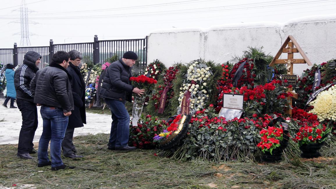 مدفن زعيم مافيا - روسيا - مجتمع -18/10/2016