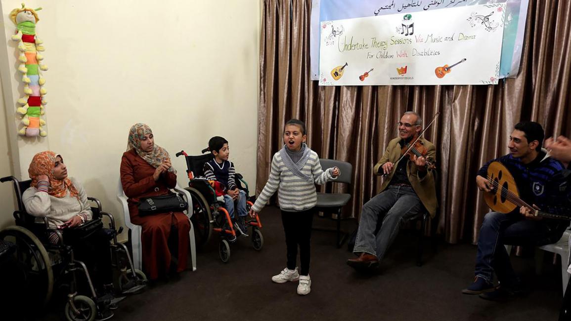 بعود وكمان.. أطفال غزة ذوو الاحتياجات الخاصة يغادرون انطوائيتهم