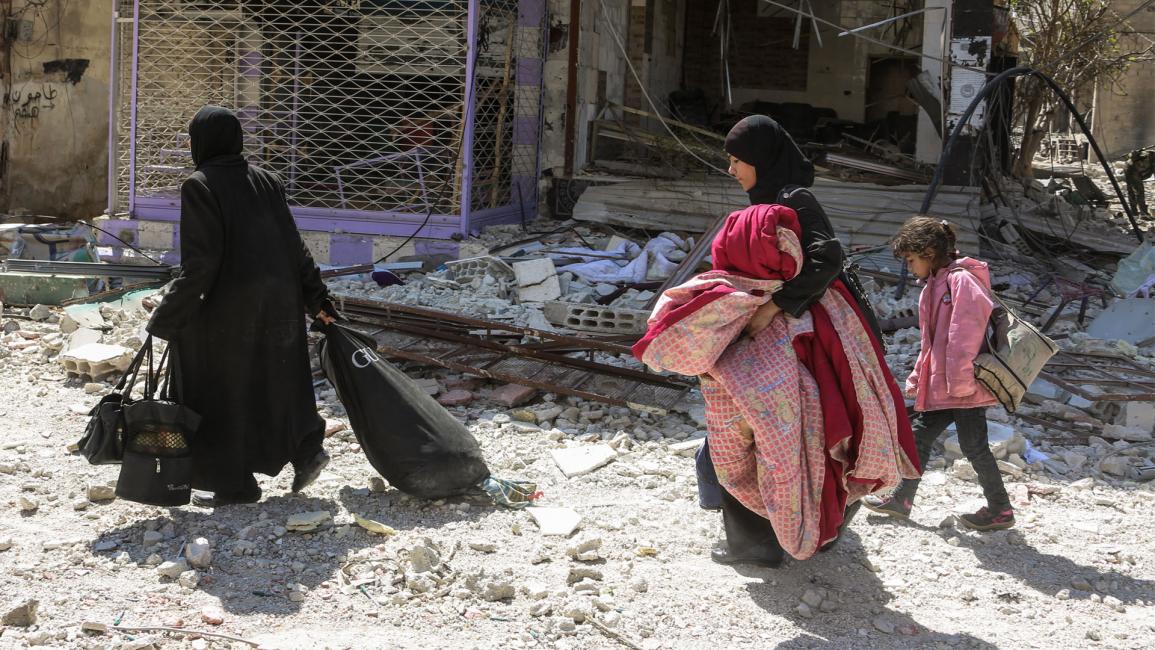 نساء سورية STRINGER/AFP/Getty