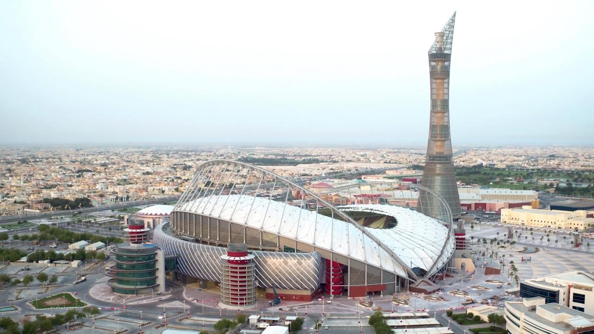 ملعب خليفة في الدوحة سيستضيف مباريات بطولة 2022 (Getty)