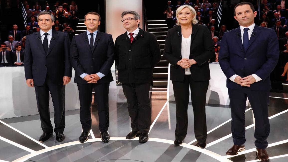 مرشحو الانتخابات الفرنسية