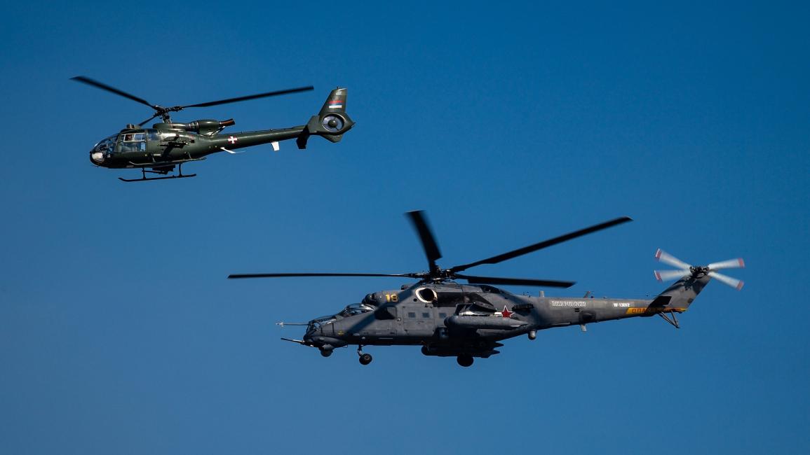 طائرات هليكوبتر روسية-سياسة-اندريه ايزاكوفيتش-فرانس برس