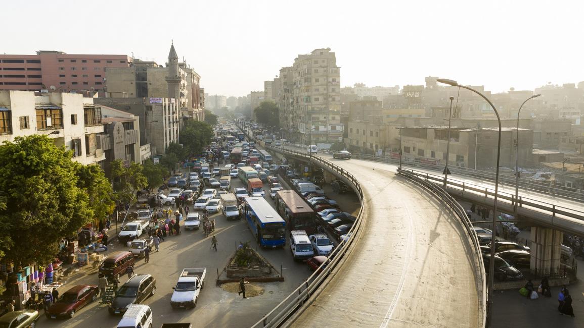 ارتباك مروري مستمر في القاهرة (تيري ترونل/Getty)