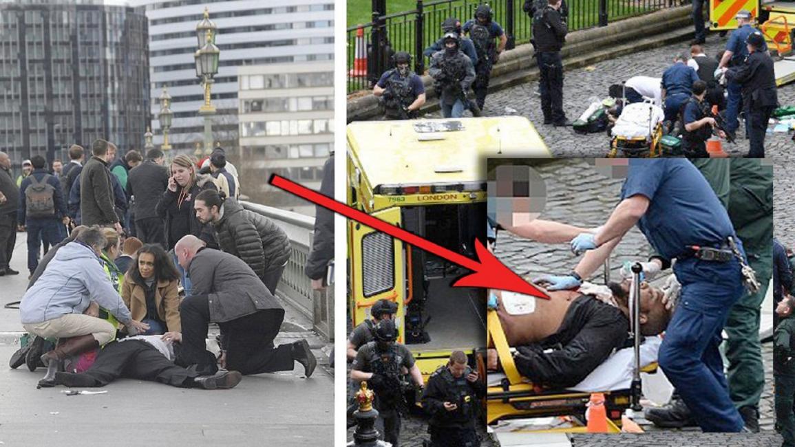 منفذ هجوم لندن خالد مسعود (تويتر)