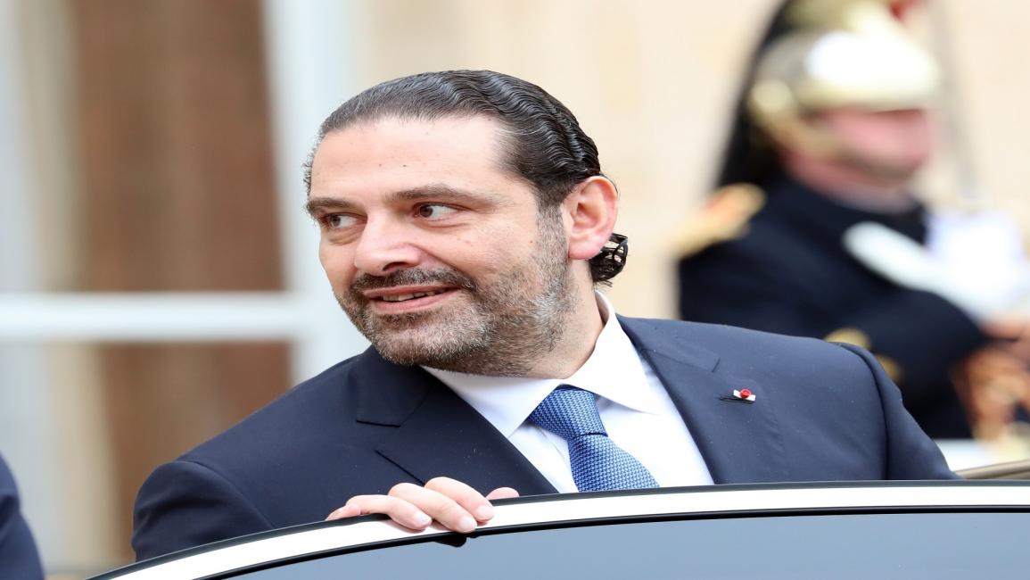 الحريري في باريس/لبنان/سياسة (الأناضول)